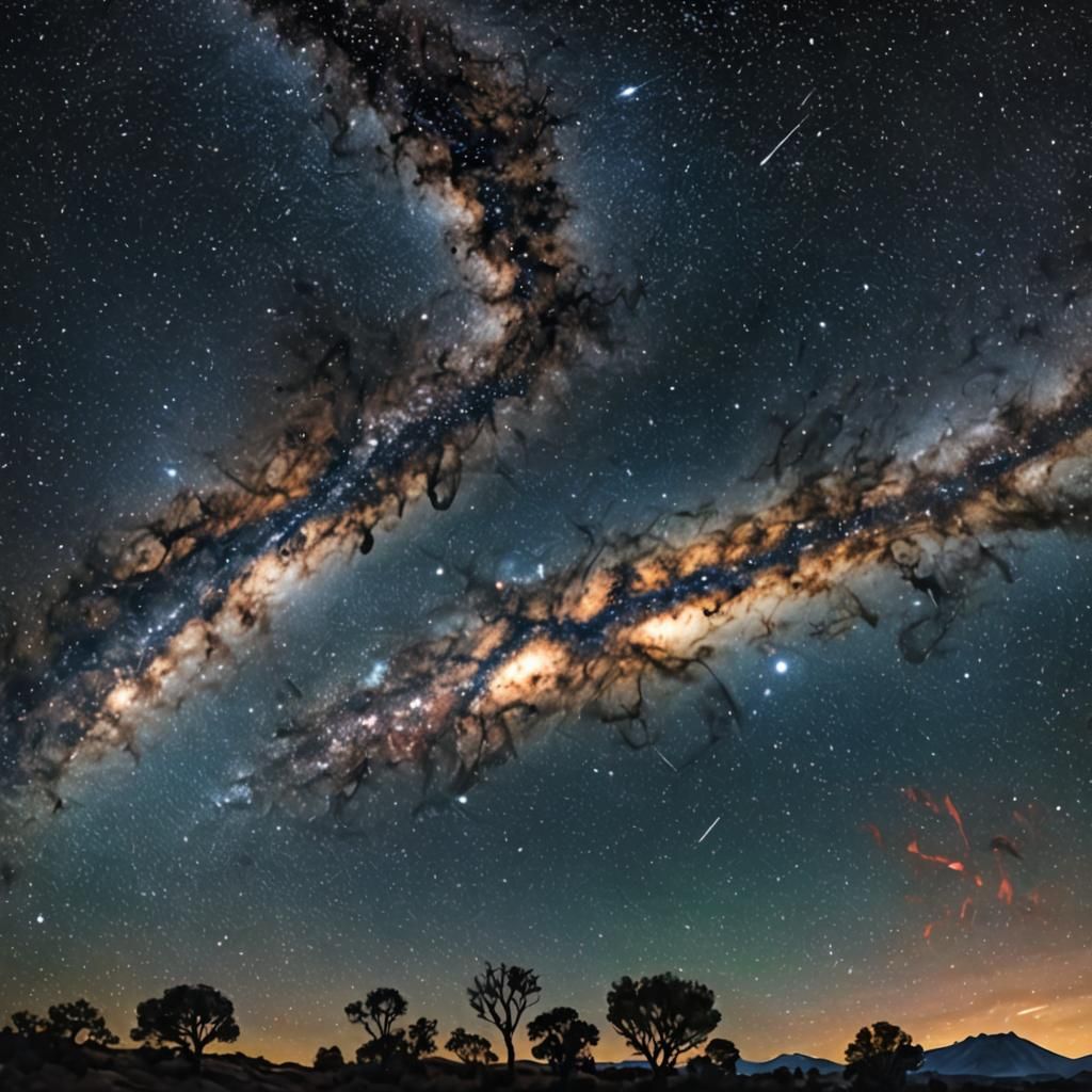 THe milkyway as a painting