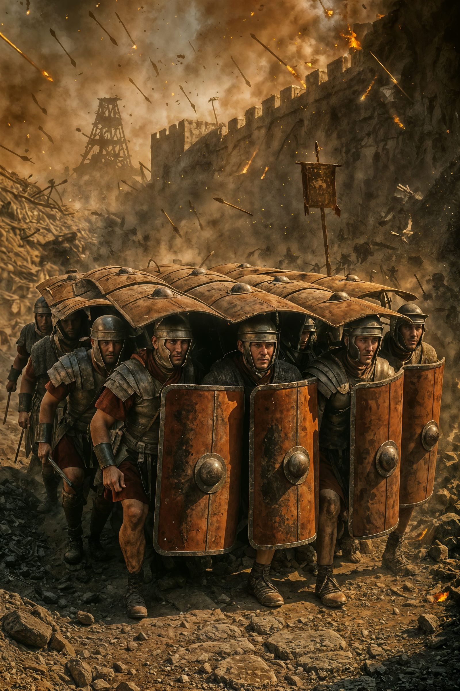 The Testudo Advance  by @Black Papaver