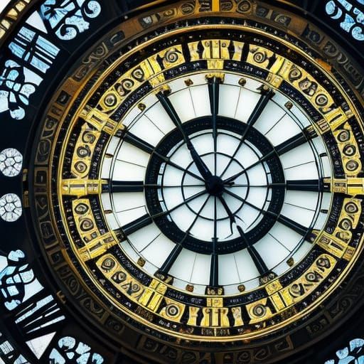 Creepy clock tower at dusk clock big Ben big clock town clock prominent clock face of clock clock face ... false
