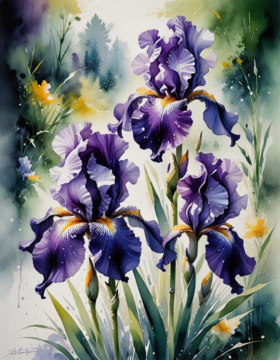 Purple Iris