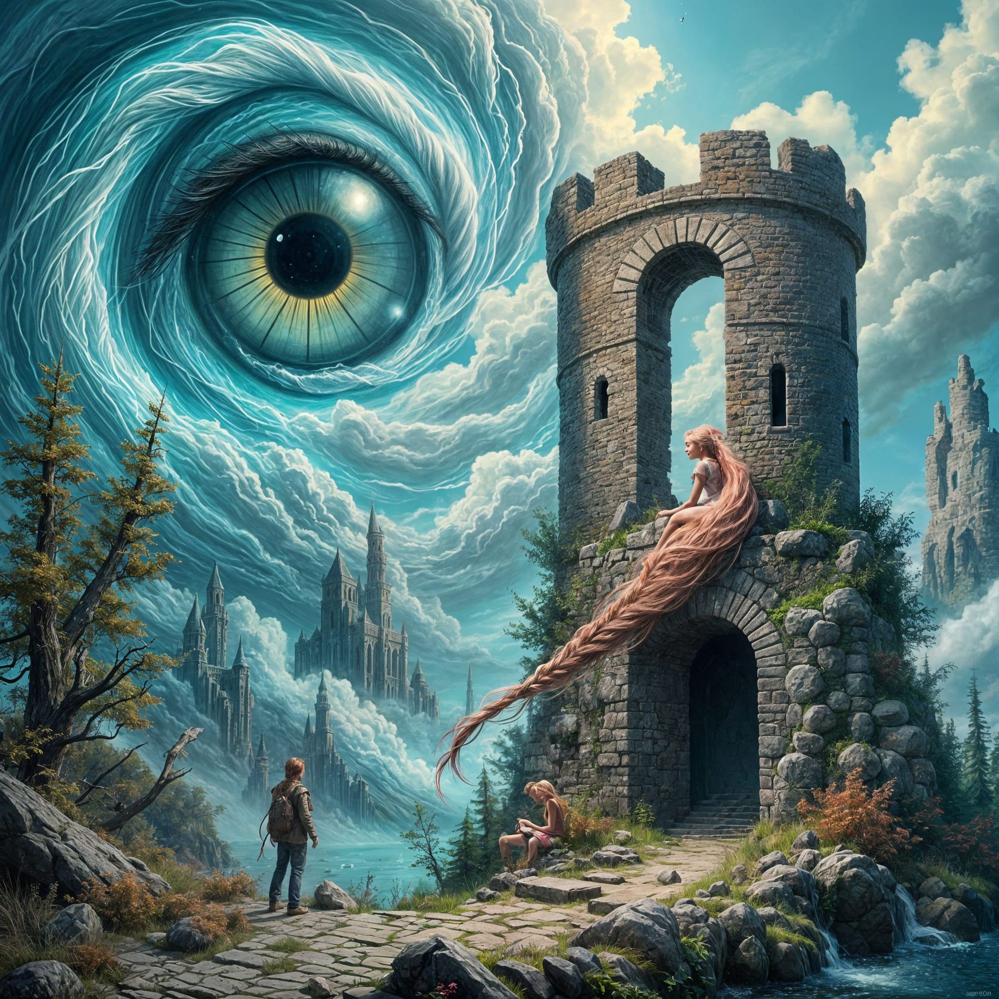 Trapped in a ruined tower - Epic Synapsis challenge