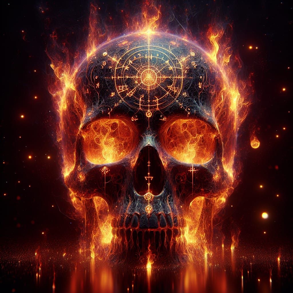 The Ruins of Fire  by @Kitty Blacksmith