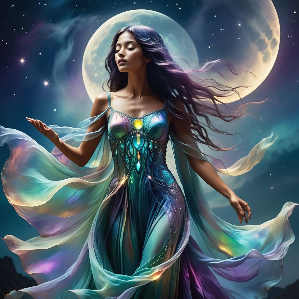 Mystic Moon Dream - AI Generated Artwork - NightCafe Creator