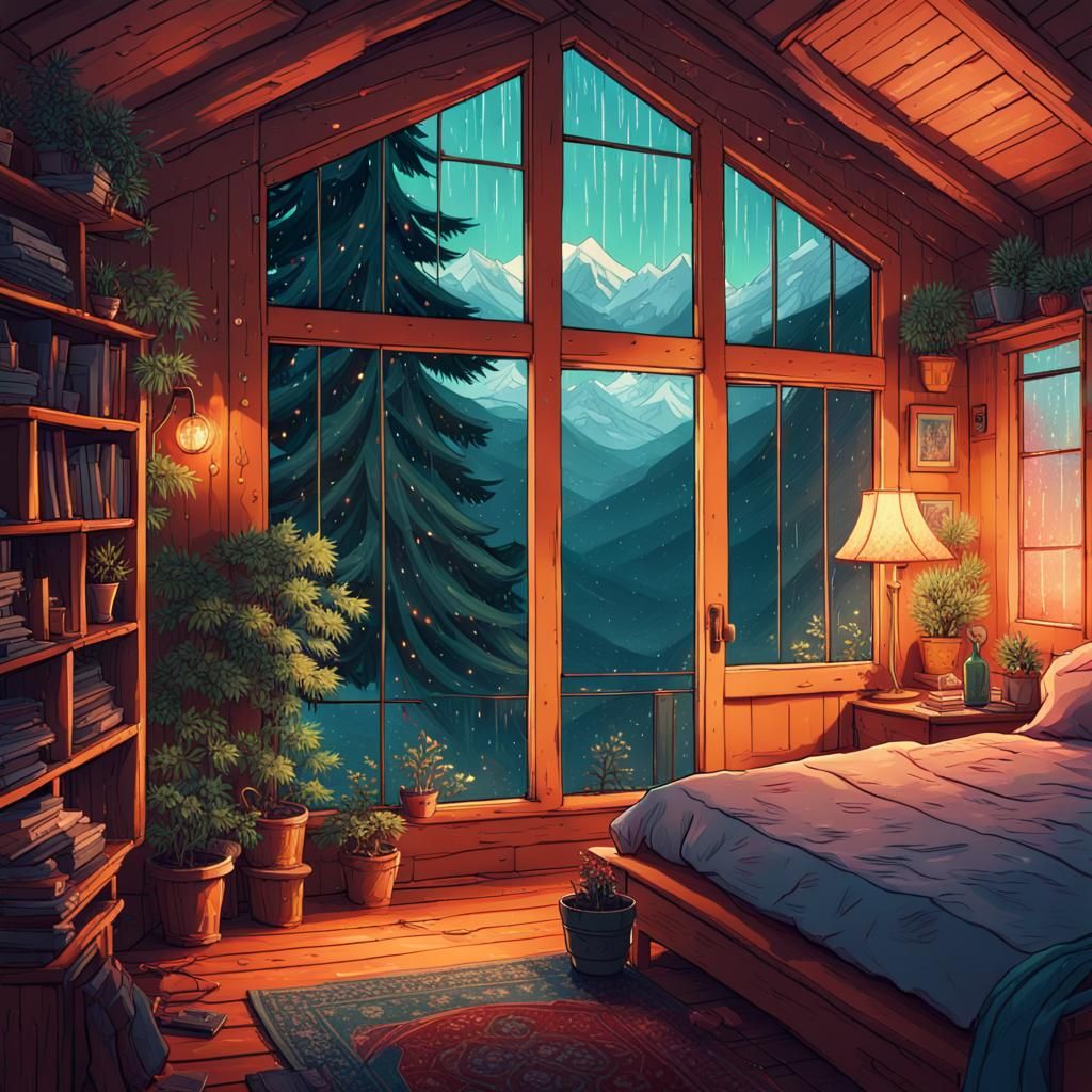 cozy-cabin-bedroom-ai-generated-artwork-nightcafe-creator