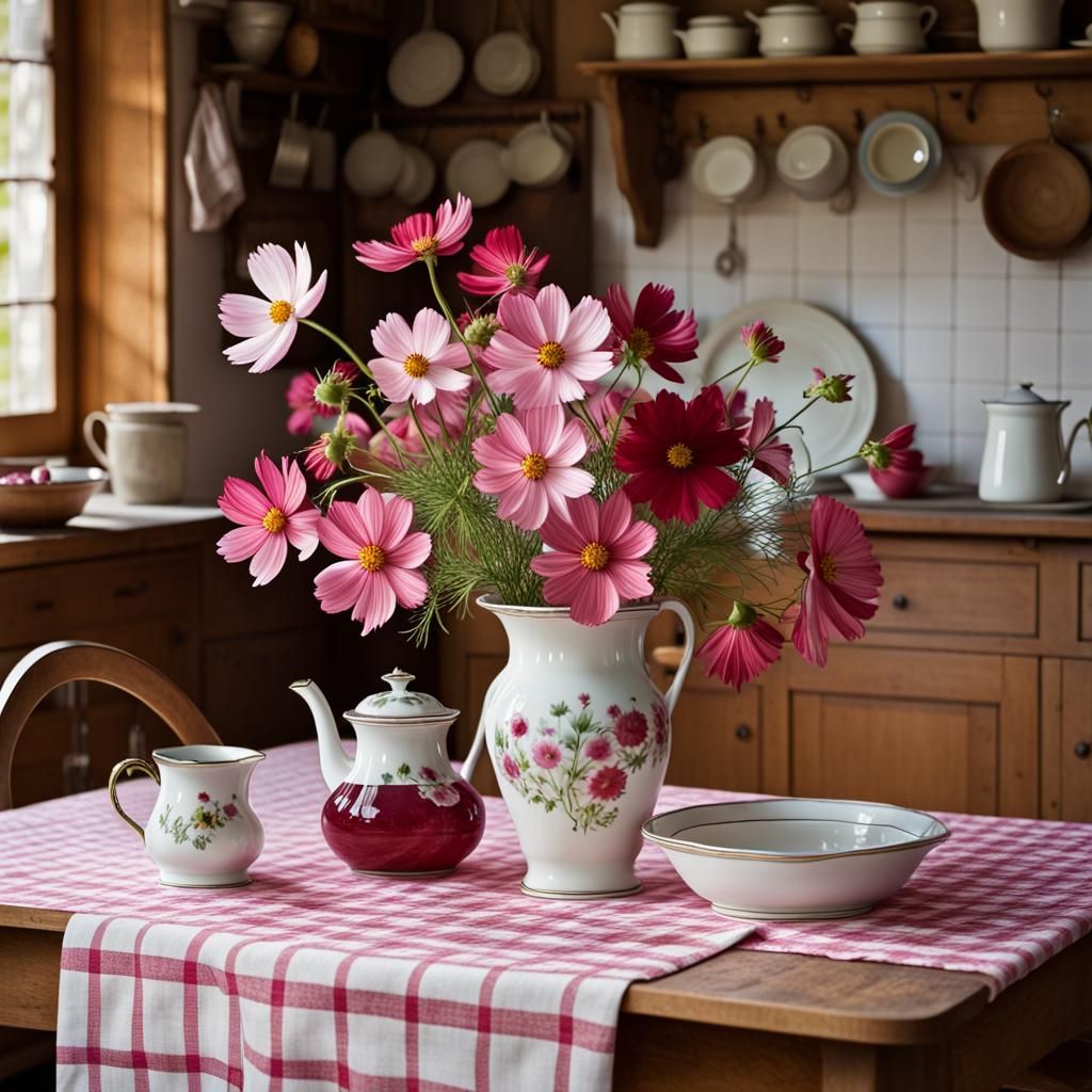 Country kitchen cosmos  by @Charlie