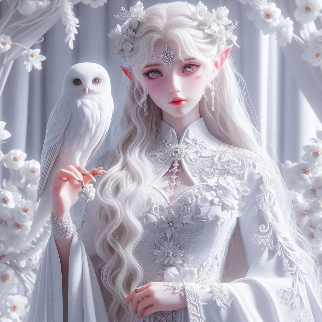 Yukime and Her Favorite Bird Yulie