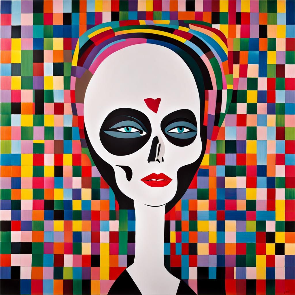 Death Becomes Her Menashe Kadishman