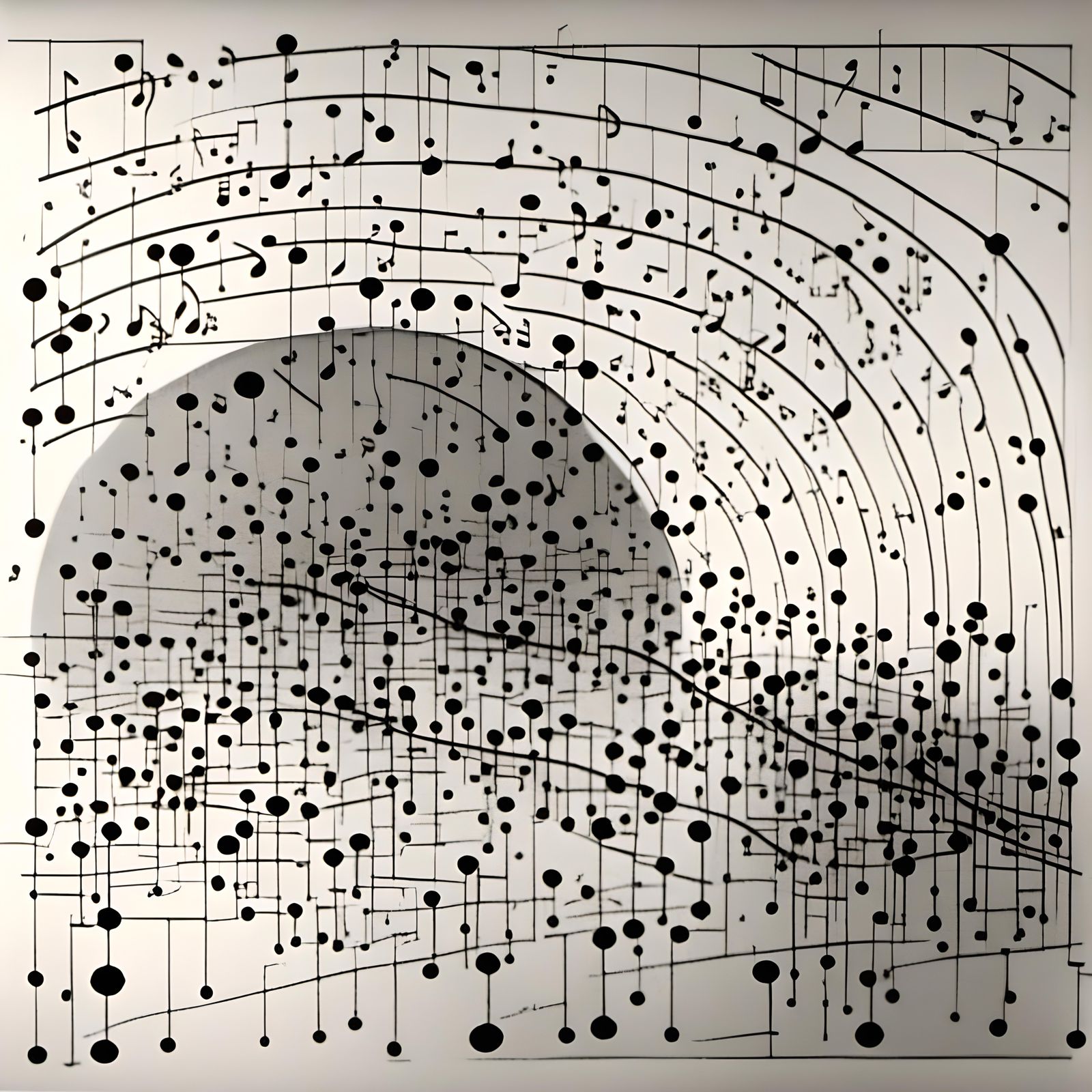 graphic score - AI Generated Artwork - NightCafe Creator