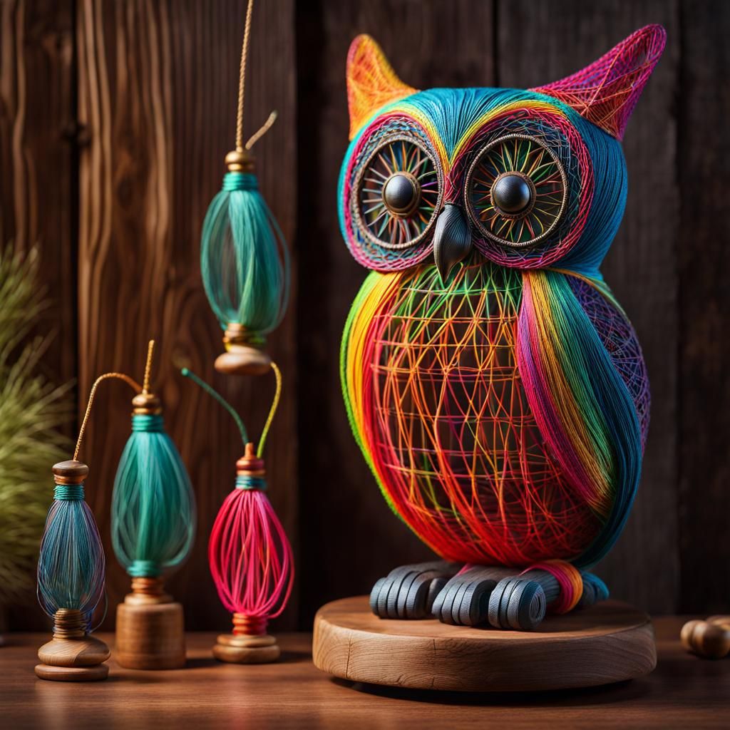 Stringy the Owl  by @Designated Target