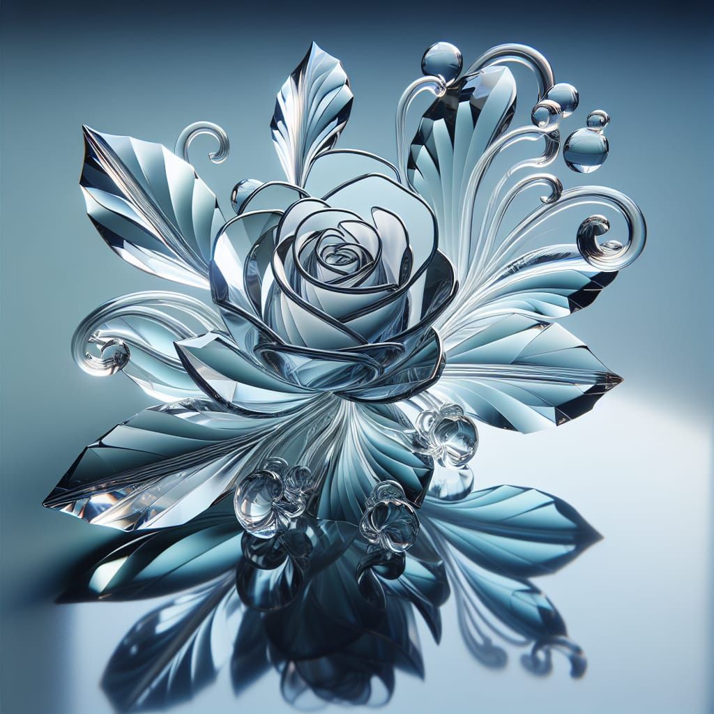 GLASS ROSES 1