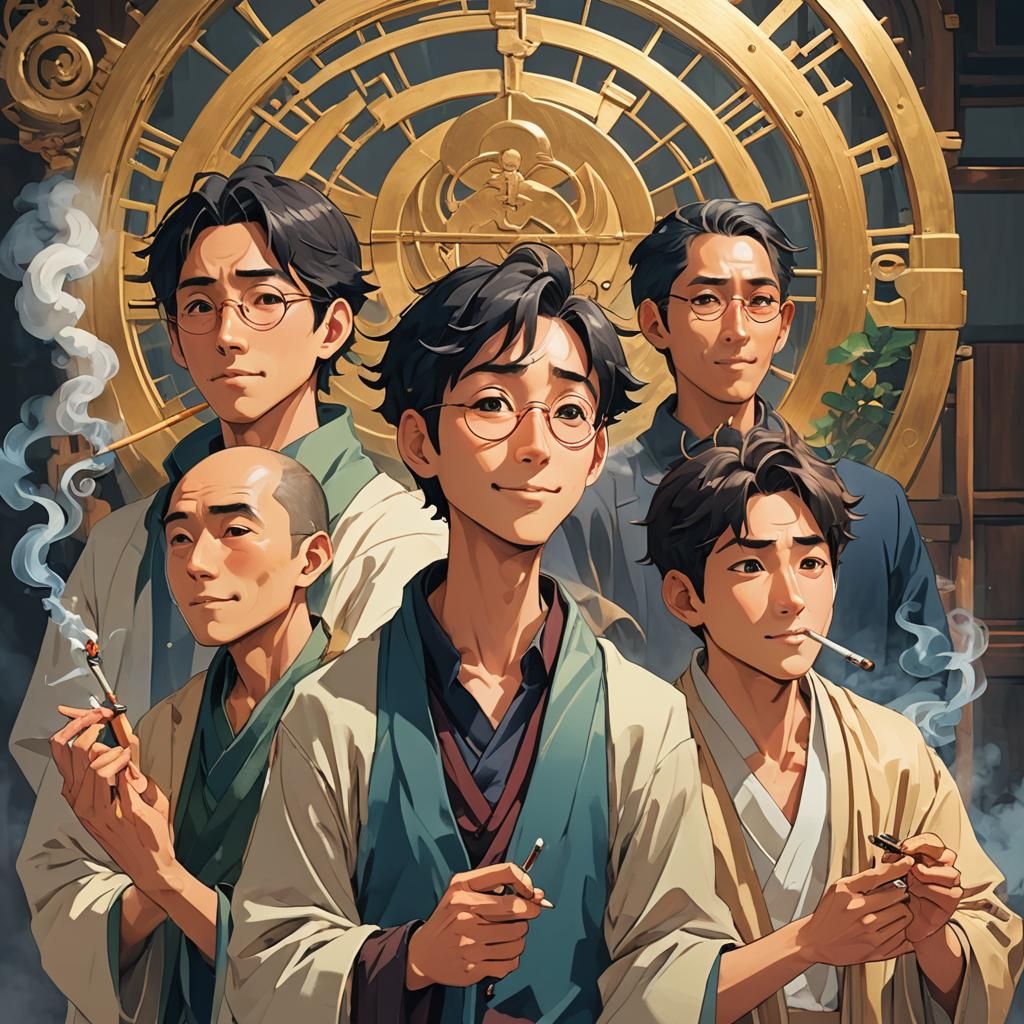Smoking the first Cigarette