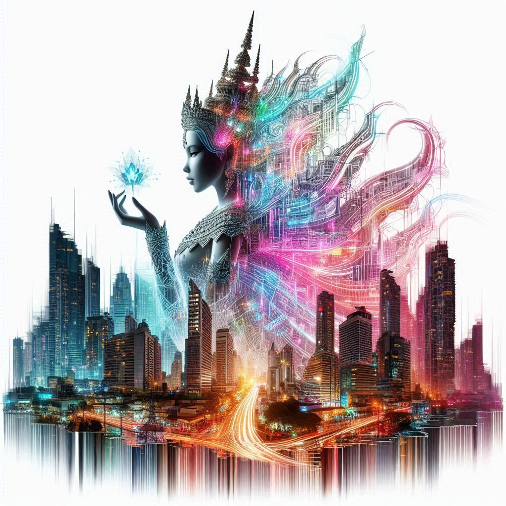 Aranya: Thai Maiden rising over Bangkok