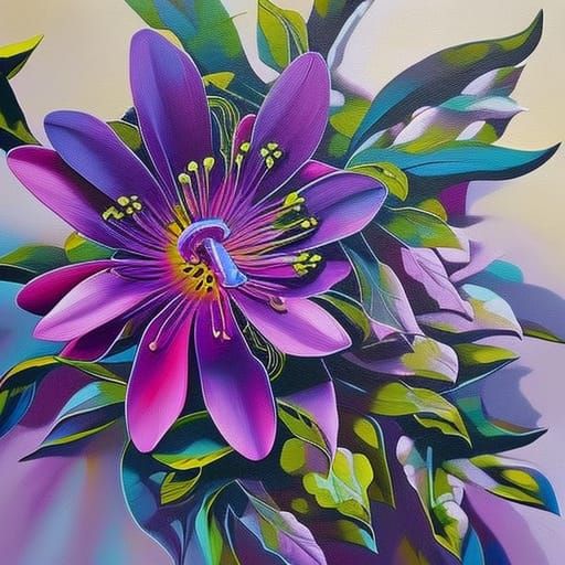 Passion flowers