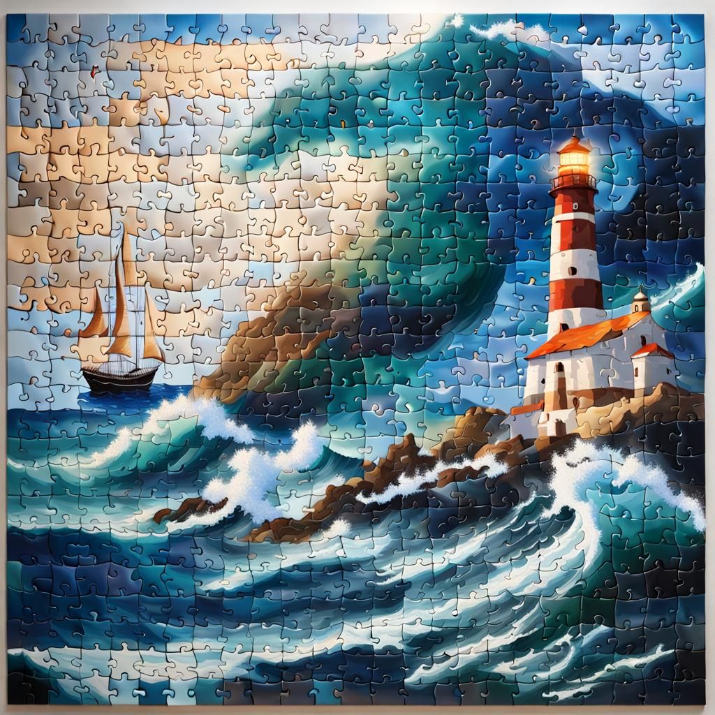 Wall puzzle  by @Hartmut