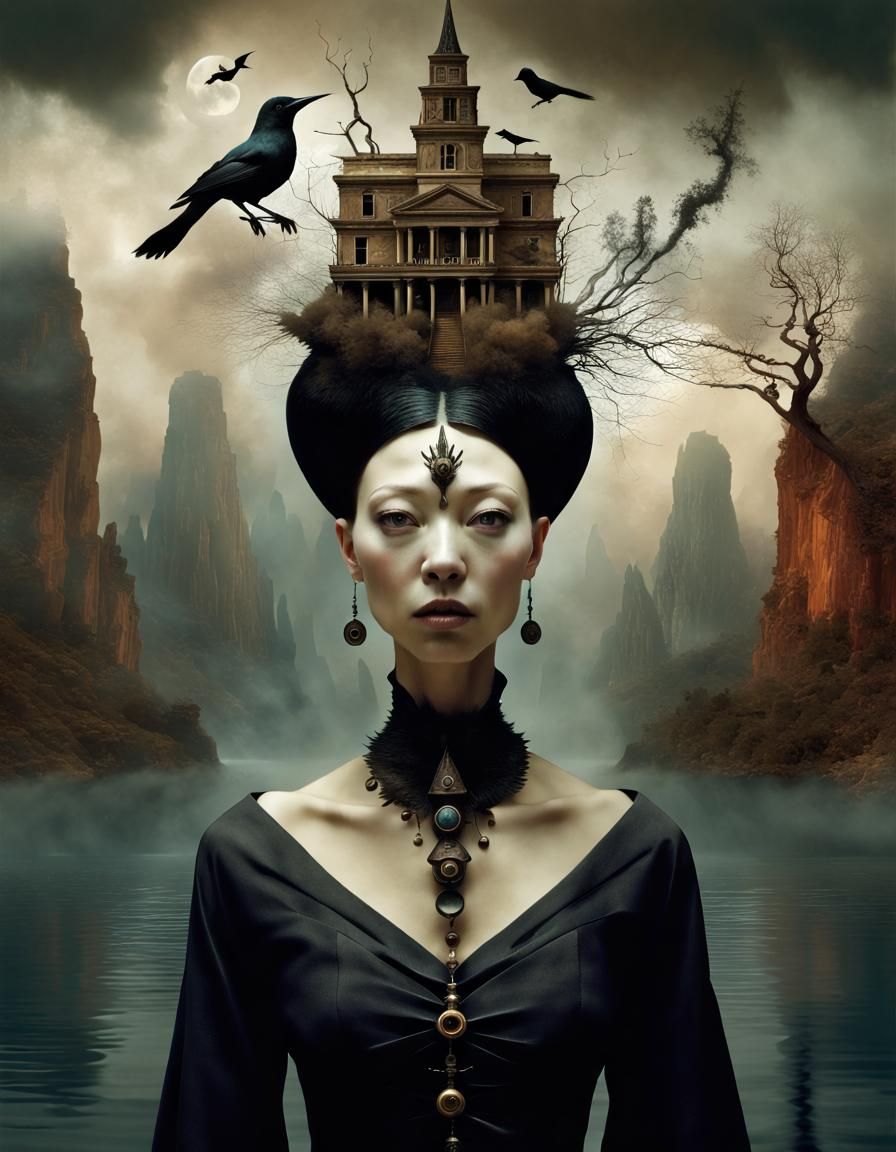 Voodoo goddess witch