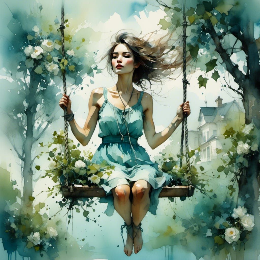 <lora:Waterpainting:1.0>  