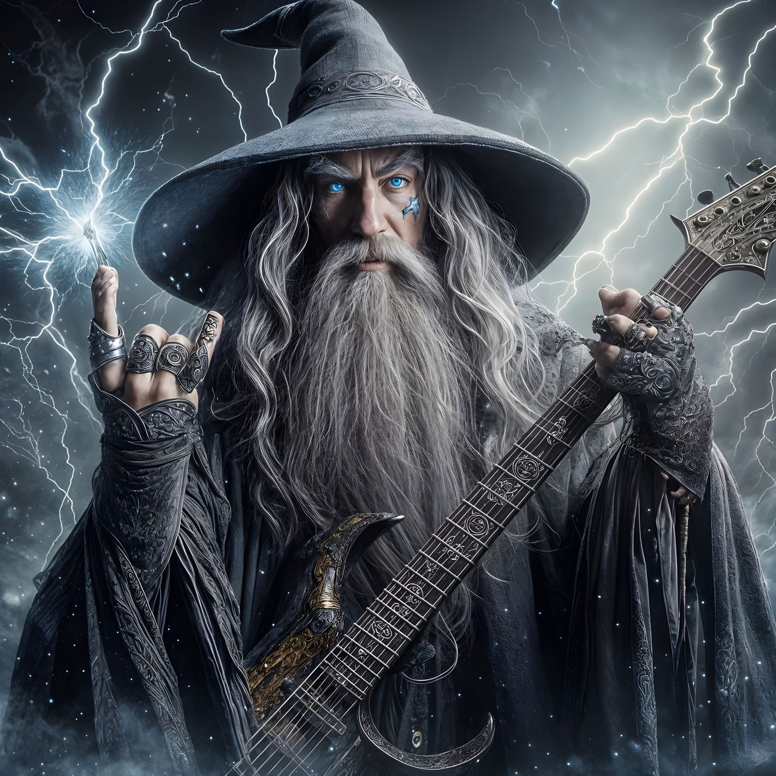 Gandalf The Wizard of Metal