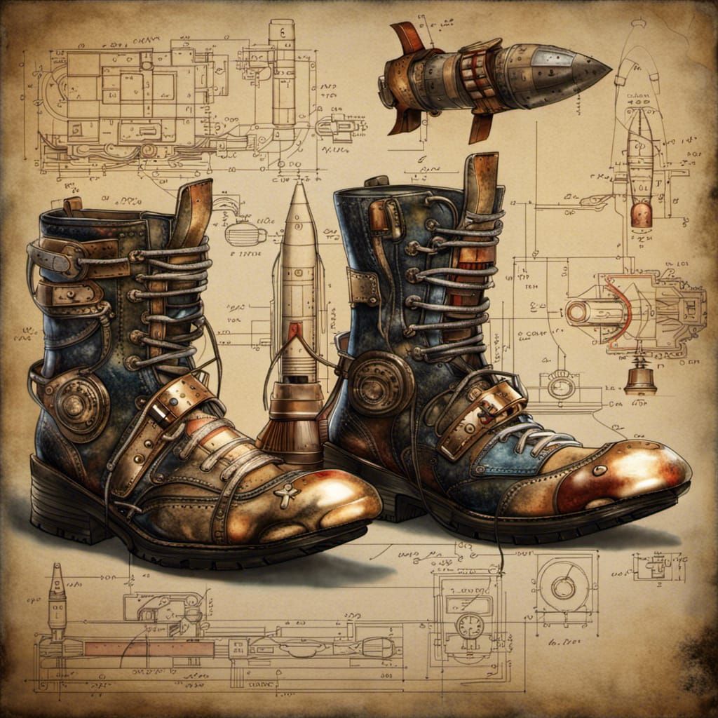 Rocket boots  by @Adam Osborne