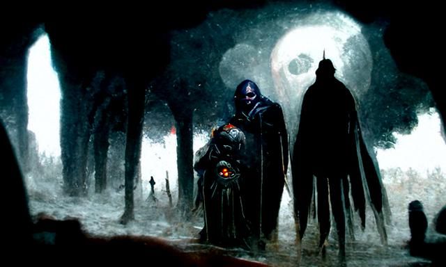 the darkness before my eyes