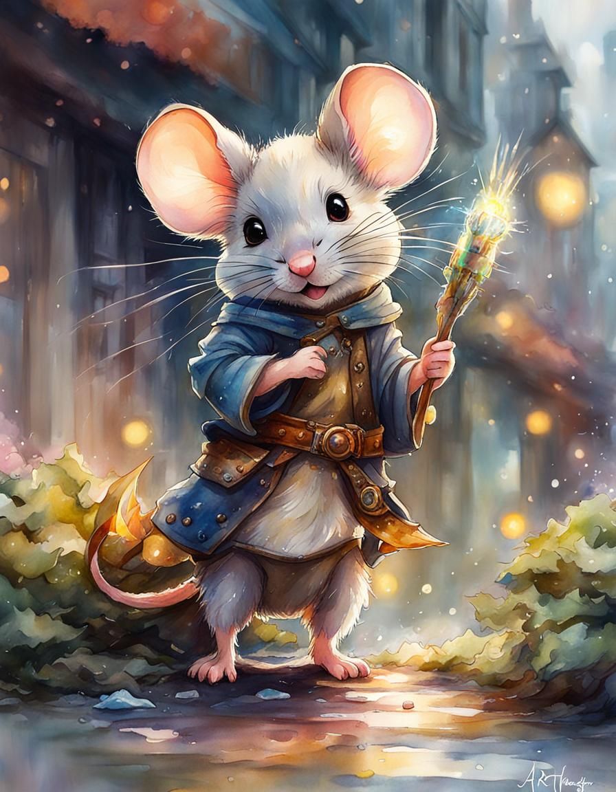 Myszka ToTu i Magiczny Kłos  by @Arth