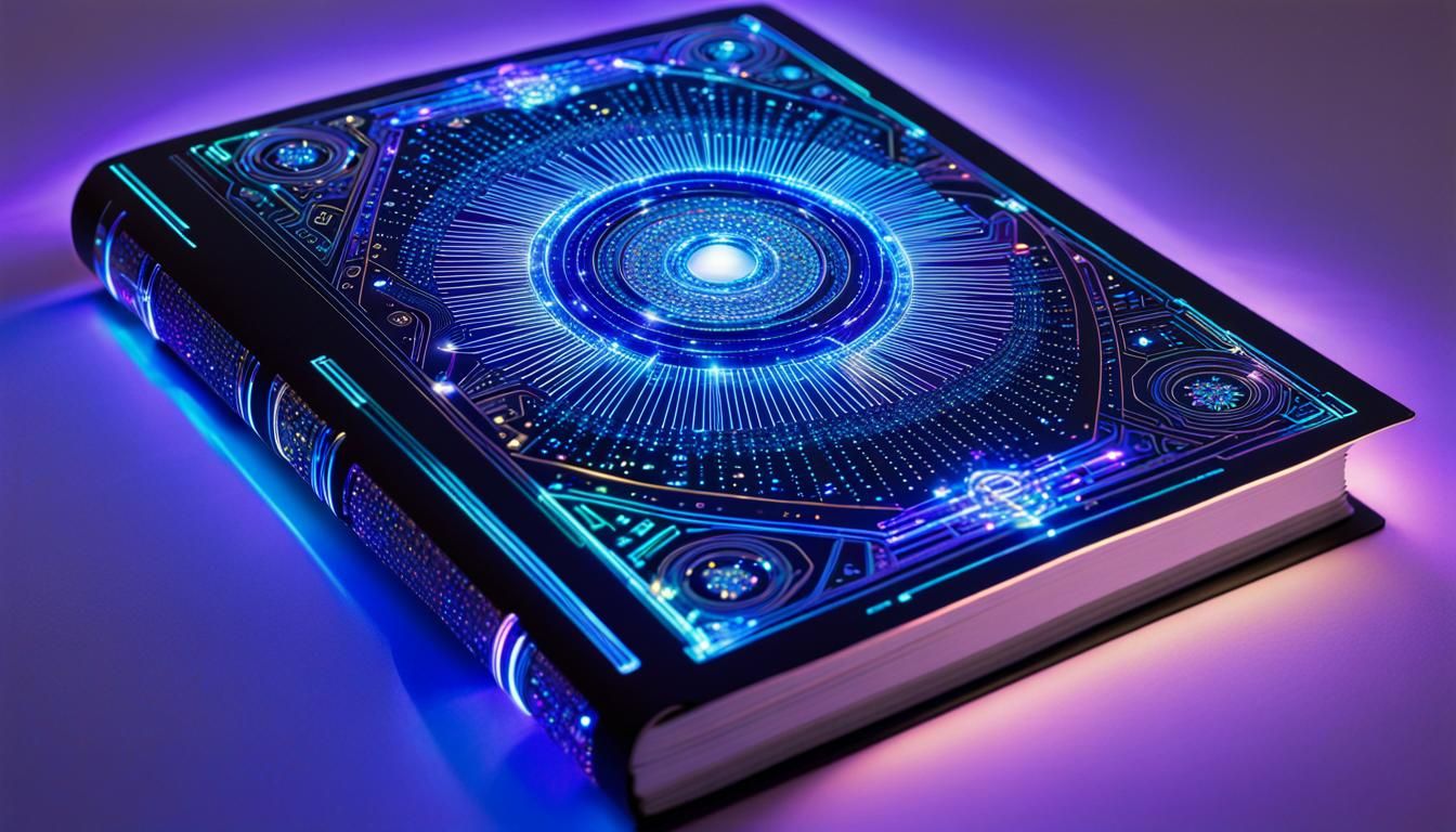 The Futuristic Book - AI Generated Artwork - NightCafe Creator
