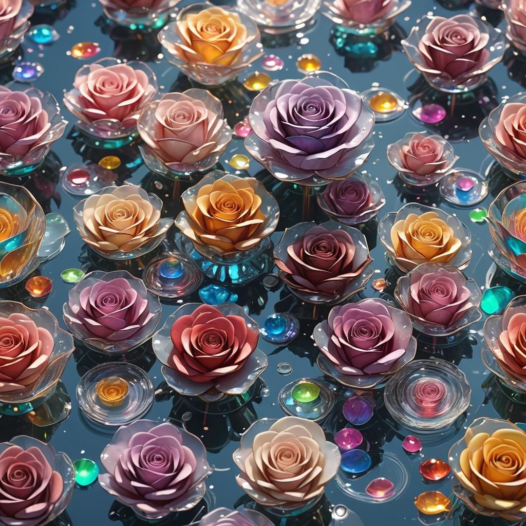 roses edible