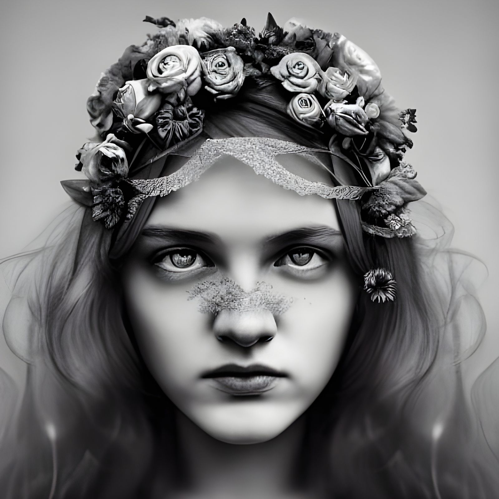 Young Flower Princess - AI Generated Artwork - NightCafe Creator