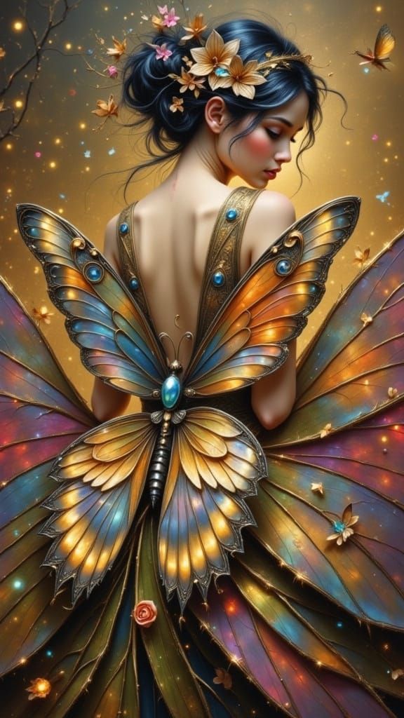 Fancy Butterfly Dress