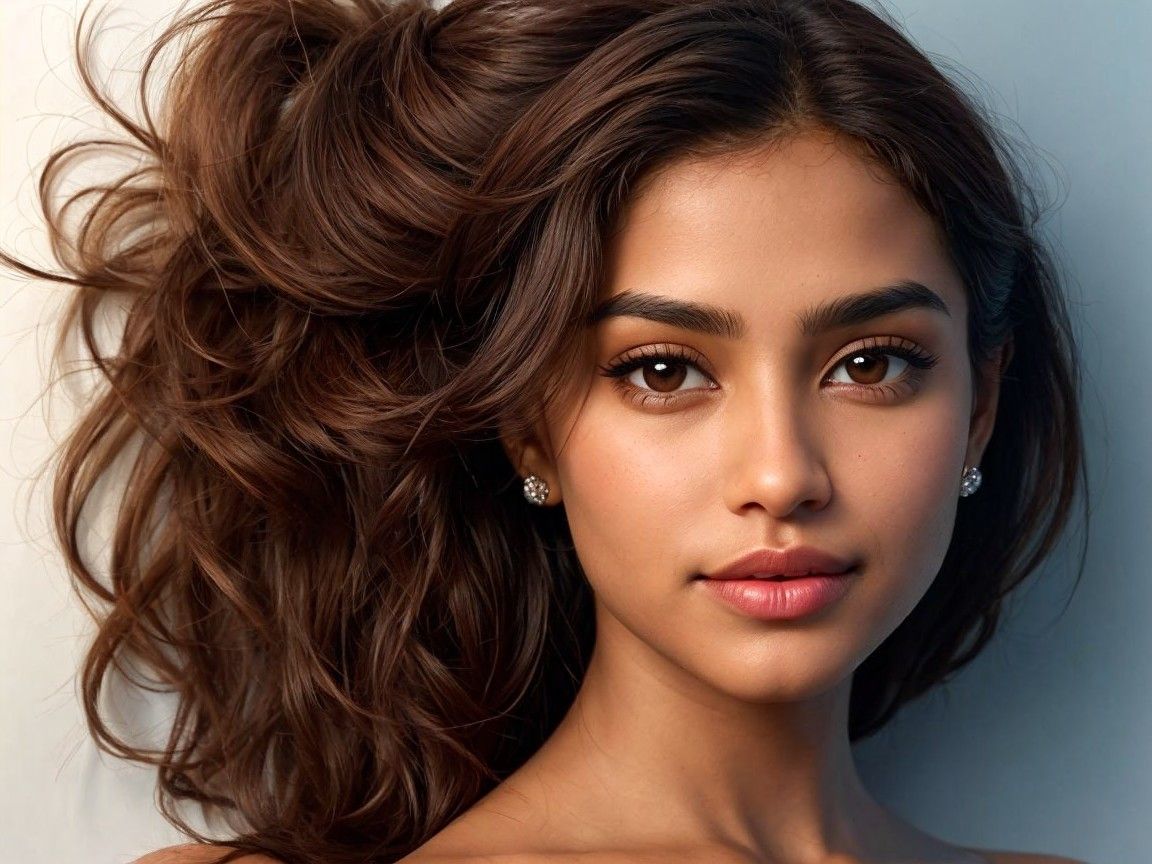 A beautiful young woman