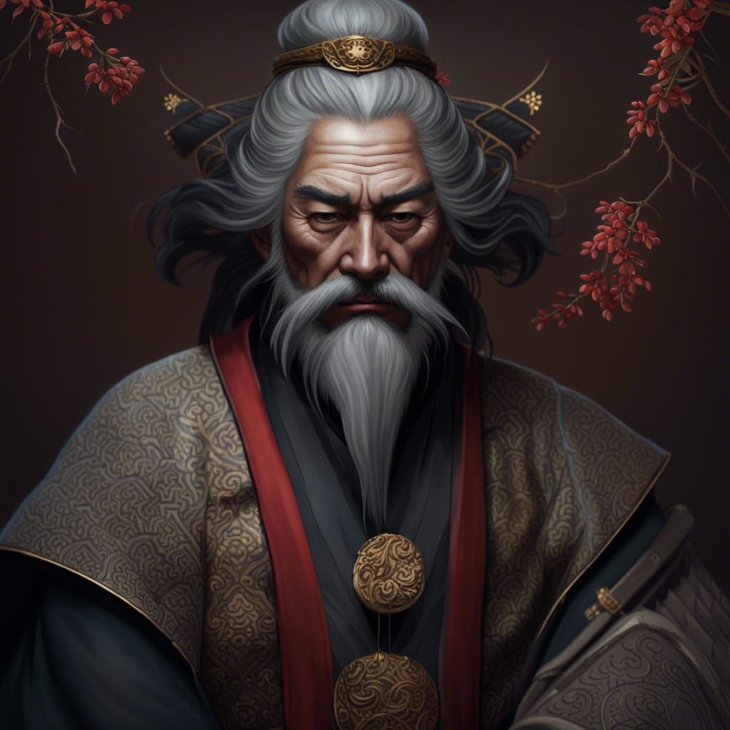 old Japanese king - AI Generated Artwork - NightCafe Creator