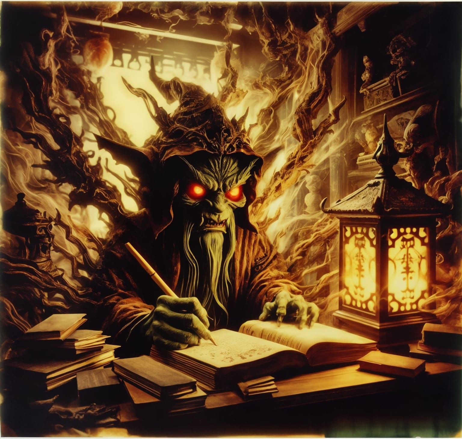 Old Master and the Cursed Spell