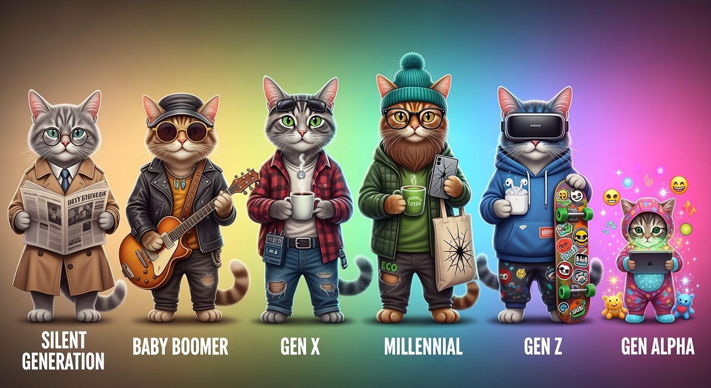 Cats Gens  by @PKuTeK