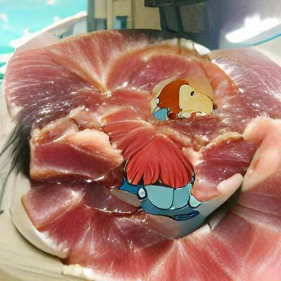Ponyo loves HAM