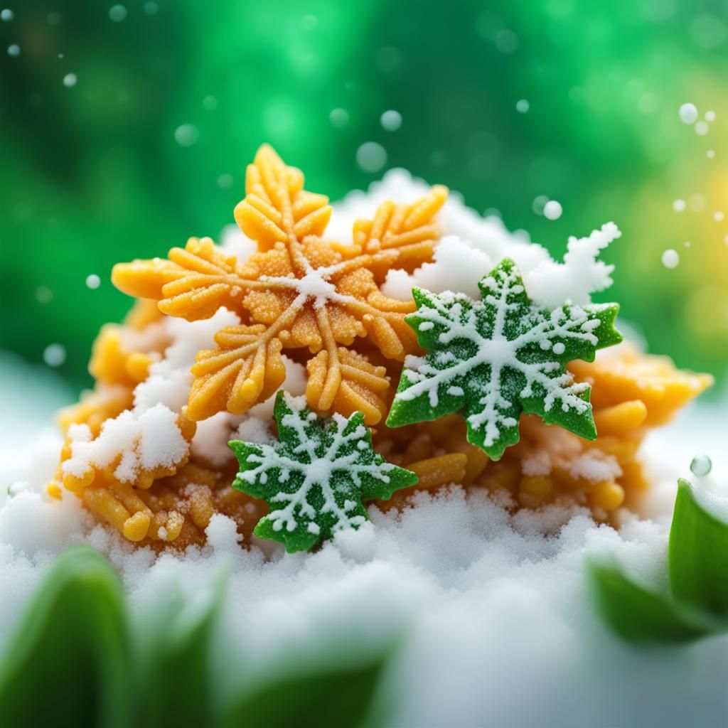 icy corn flake