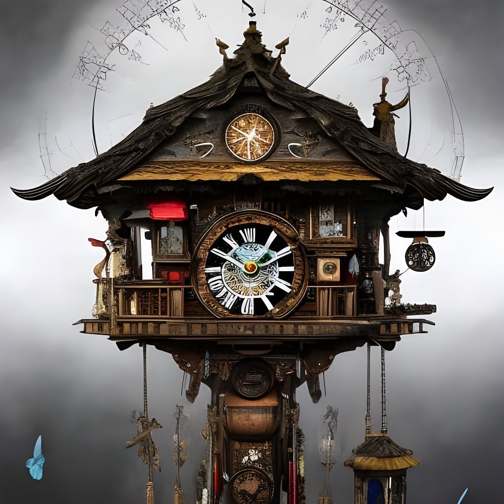 cuckoo clock  by @RealLirix