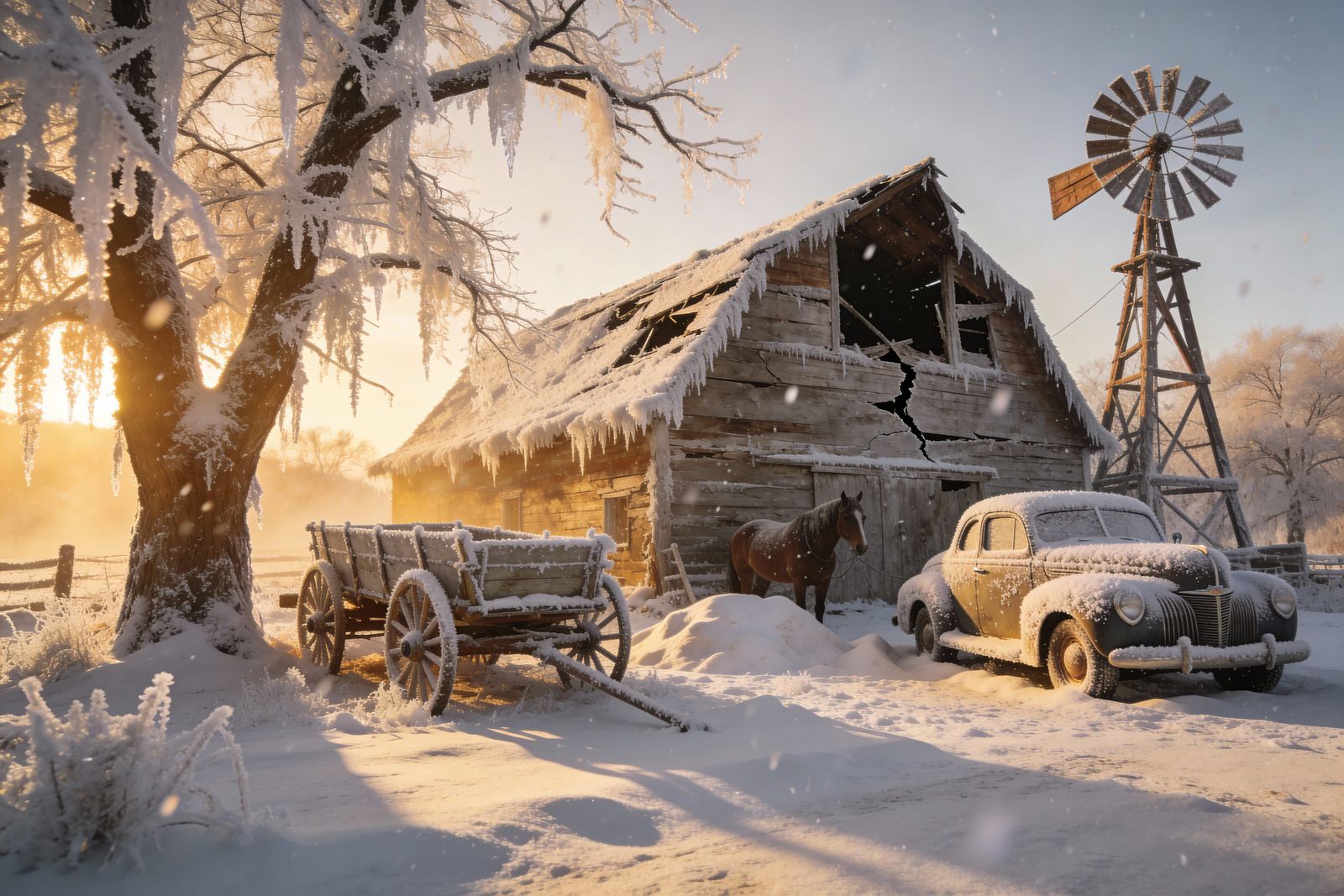 Winter’s Last Survivors  by @DennisB