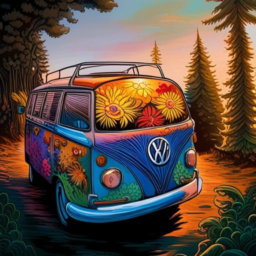 Reminicance of the 60s  by @Red