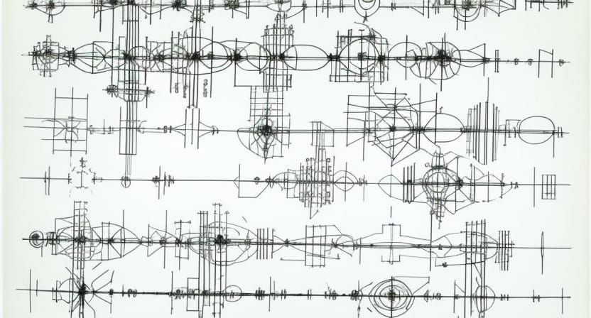 graphic score, graphic notation, experimental music notation...