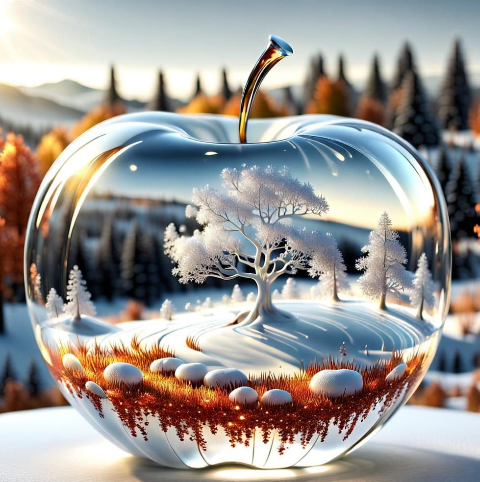 winter apple  by @aiswa