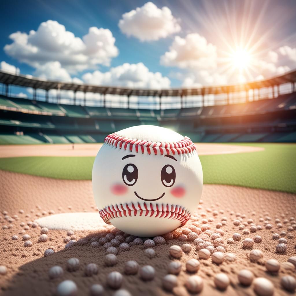 Cute Little Baseball