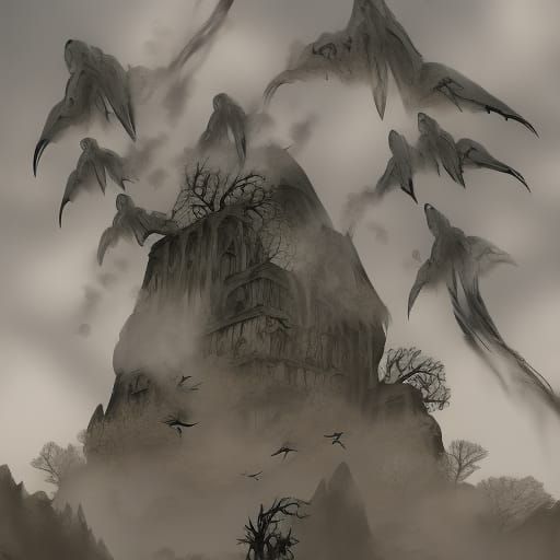 Ominous Shades - Ai Generated Artwork - Nightcafe Creator