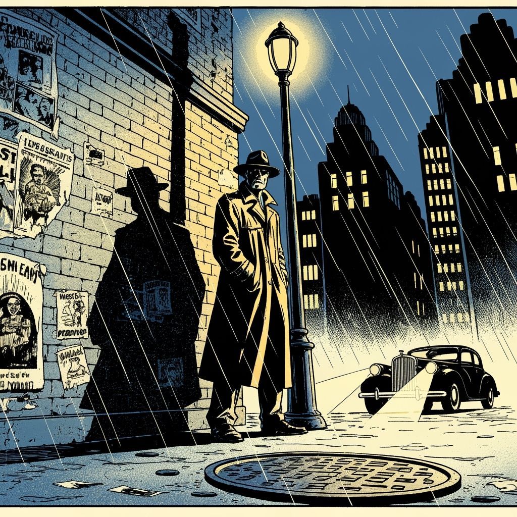 The Rain-slicked Streets