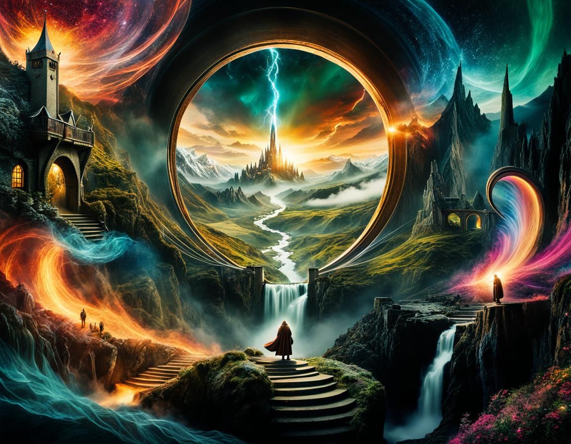 Middle Earth  by @Phalaris