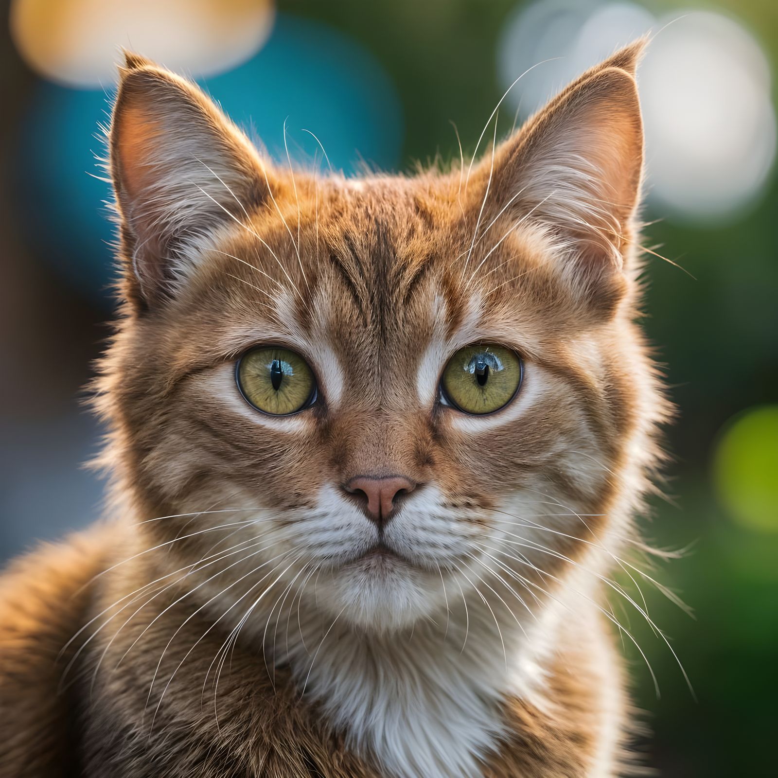 Feline Form in Soft Focus