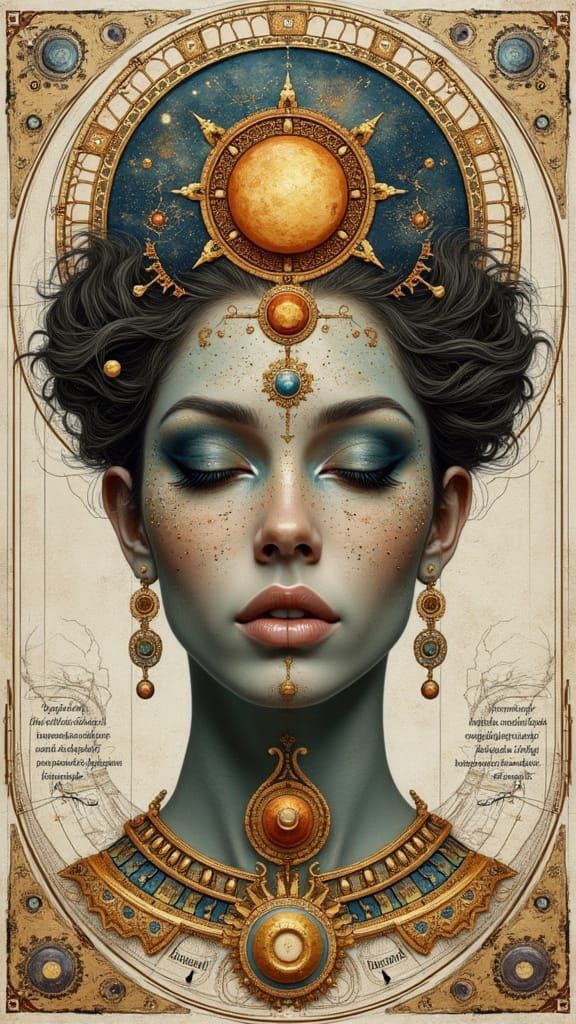 Celestial Weaver of Harmony and Abundance