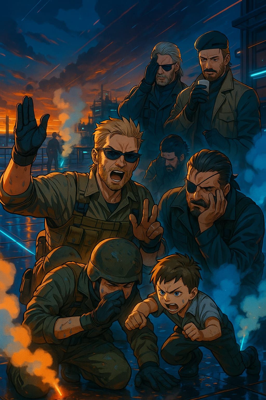 Mother Base Chronicles - David's Training to Become Solid Sn...