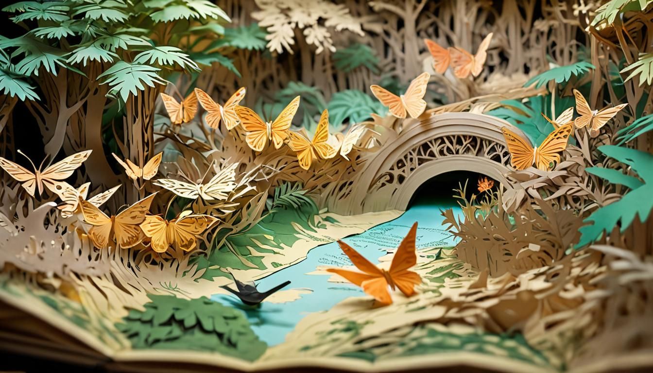 Kirigami Jungle