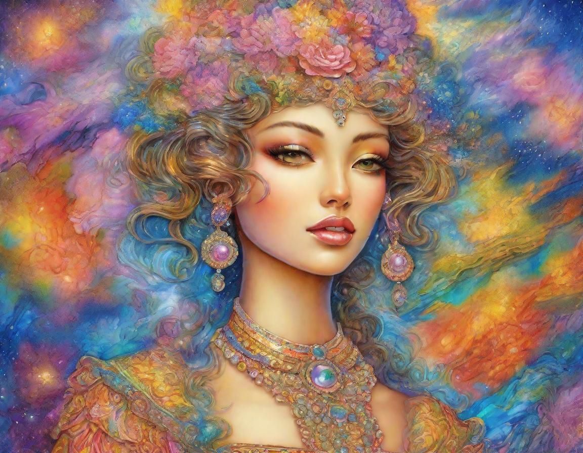 Opulent portrait