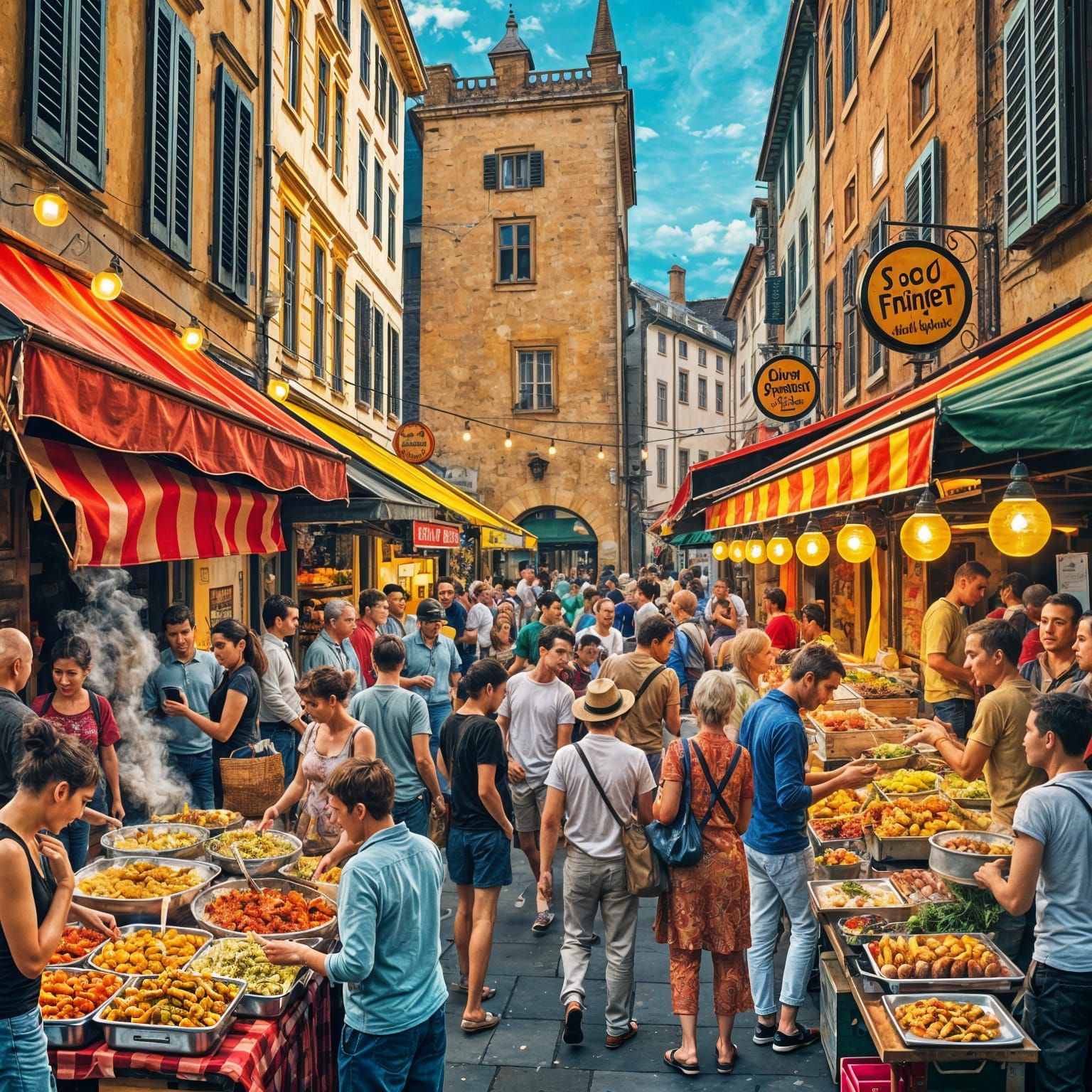 street foods  by @Vanda