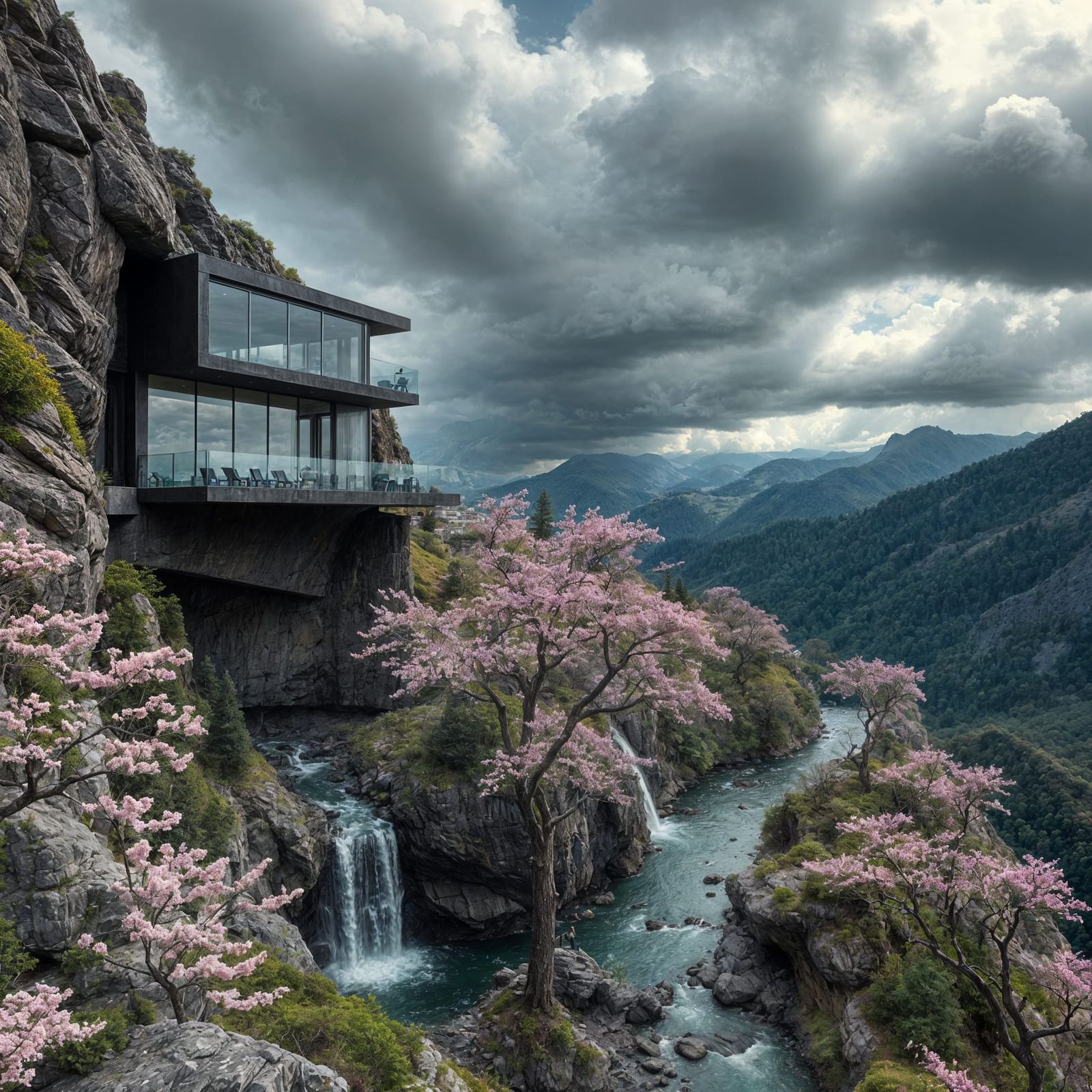 Cliffside Villa   by @Nageswara